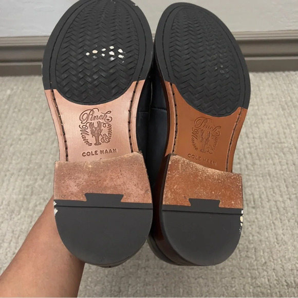 Colehaan size 9.5 Pinch blue leather shoes - Picture 2 of 11